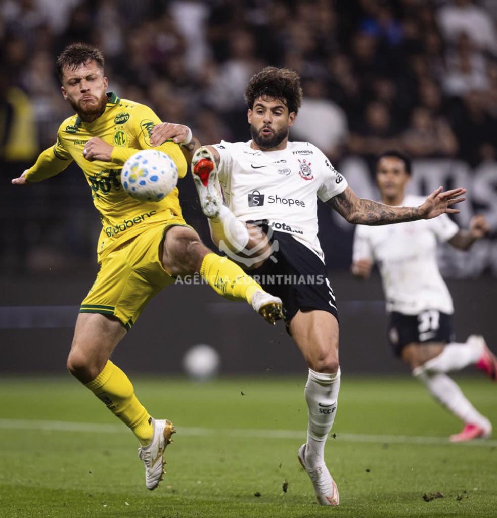 Corinthians vence o Mirassol, encerra jejum e segue na luta contra rebaixamento