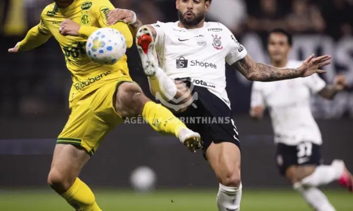 Corinthians vence o Mirassol, encerra jejum e segue na luta contra rebaixamento